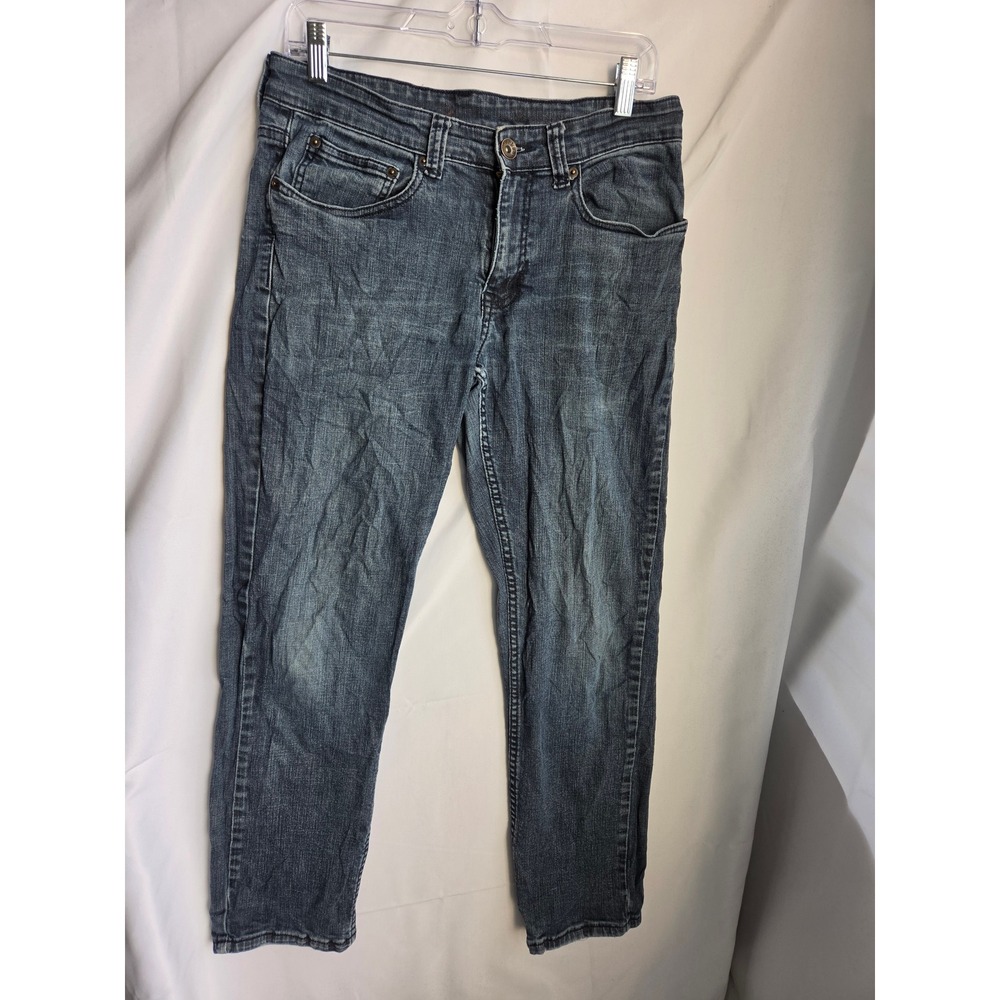 Urban Pipeline Jeans Mens Blue Dark Wash Regular Mid Rise Straight